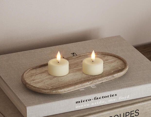 Teelicht Creme