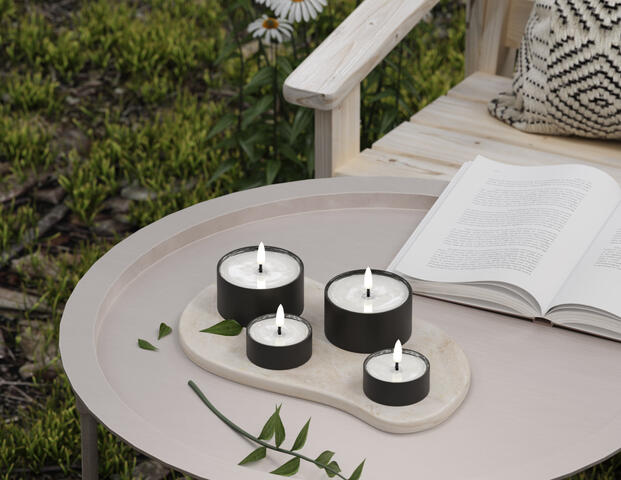 Outdoor Metall Teelicht