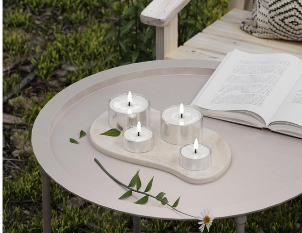 Outdoor Metall Teelicht