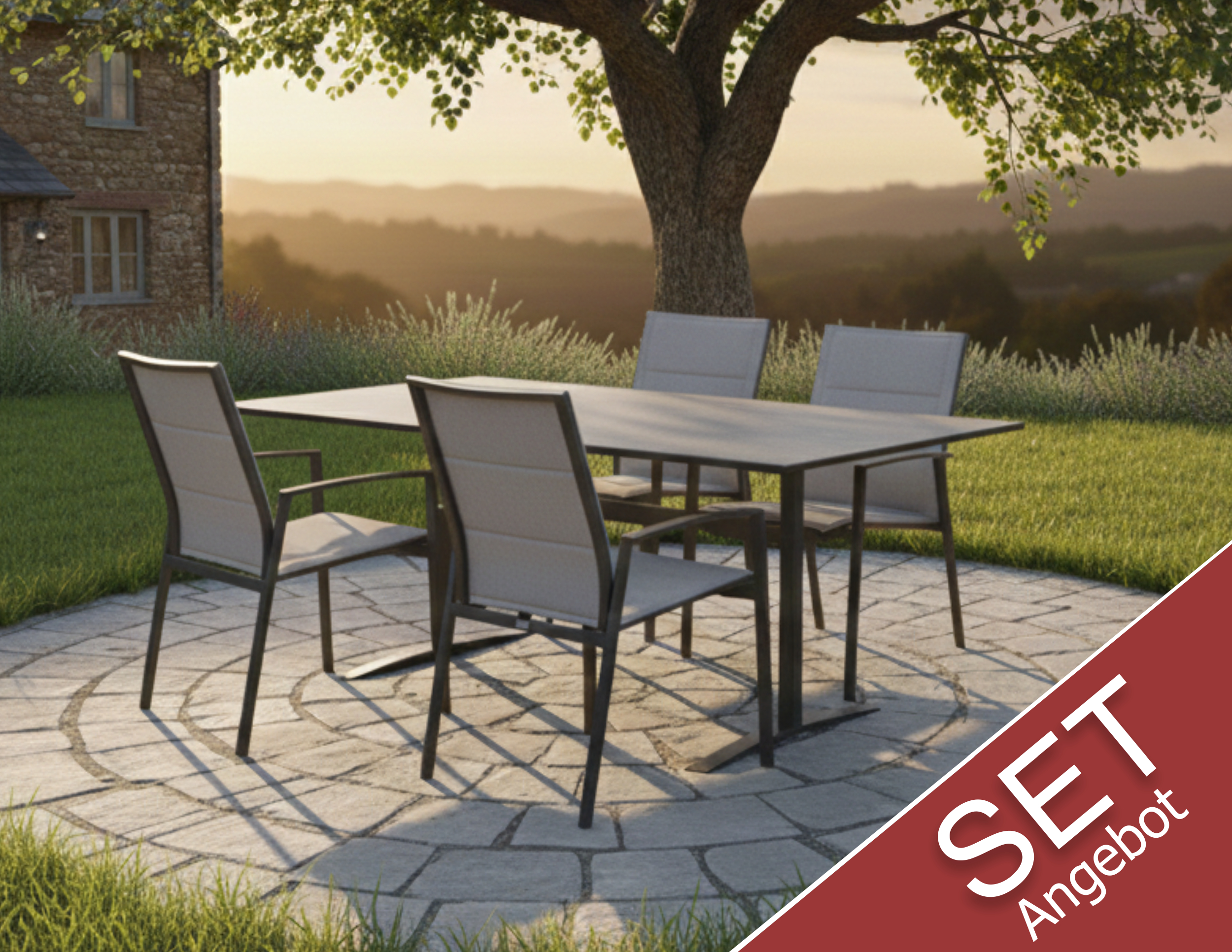 Set Gartentisch inkl. Stühle