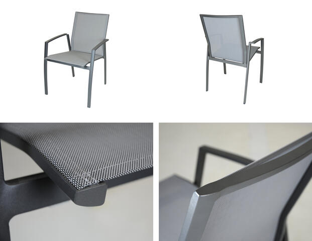 Set Gartentisch inkl. Stühle (Flex-Kreta-Limbo)