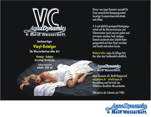 Wasserbett Vinyl-Reinigungs-Konzentrat