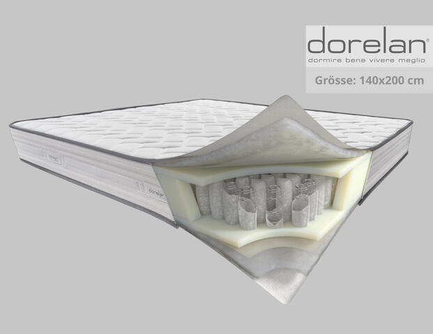 Taschenfederkern-Matratze Wonder R6