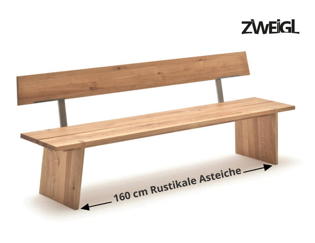 Zweigl Einzelbank 160 cm