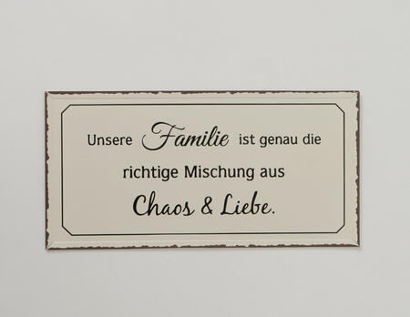 Schild Familie