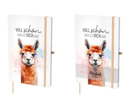 Notizbuch Lama