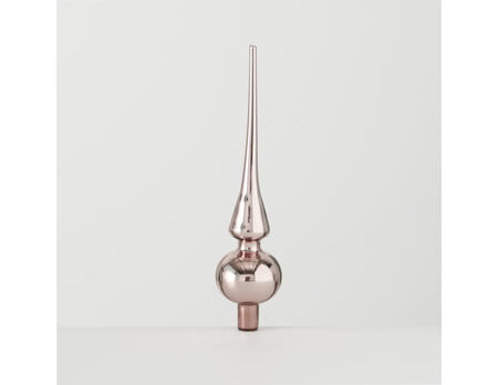 Baumspitze Glas taupe