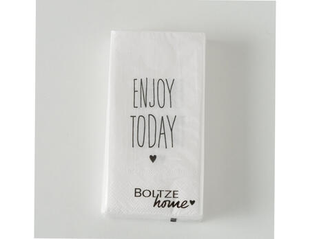 Bistroservietten Happy