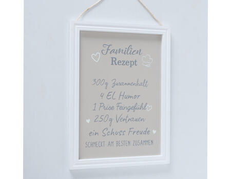 Schild Familie