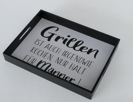 Tablett Grillen