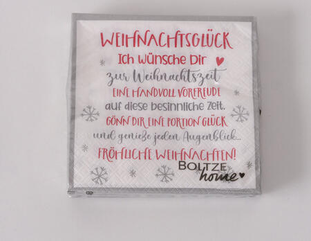 Servietten Rezept