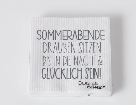 Servietten Sommerparty