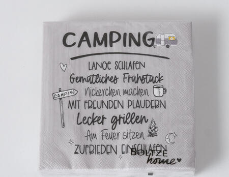Servietten Camper