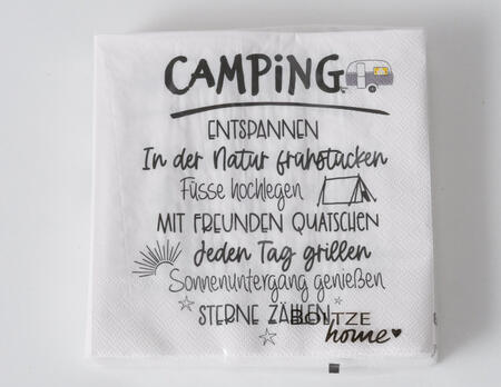 Servietten Camper