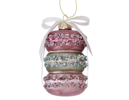 Weihnachtsanhänger Macaron