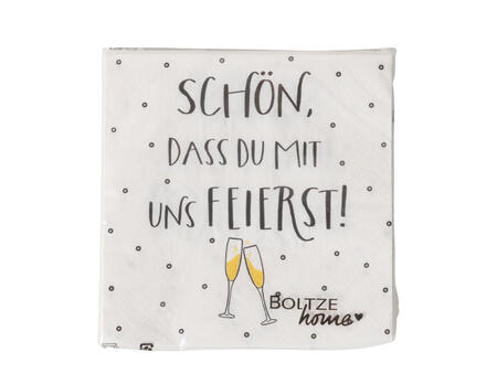 Cocktailservietten Schön