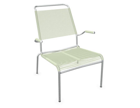 Spaghetti-Lounger Säntis mit Armlehnen