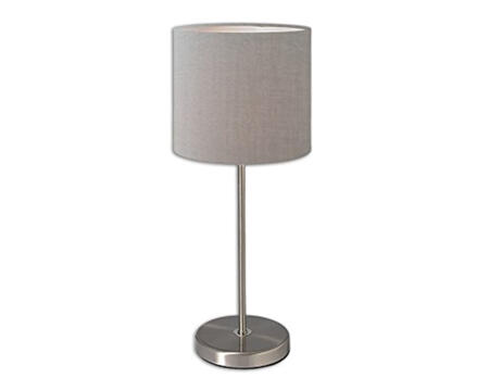 Tischlampe New York grau