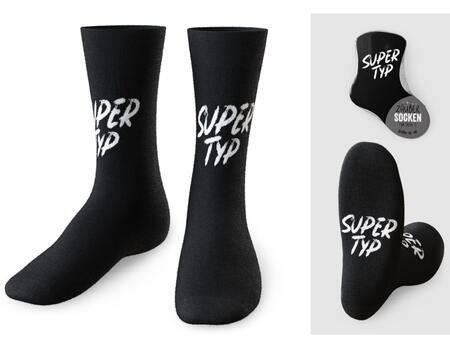 Zaubersocke "Super Typ"