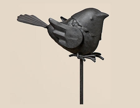 Gartenstab Vogel