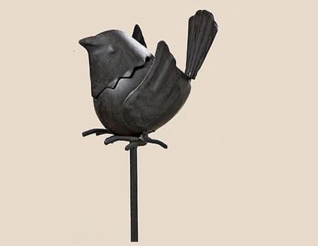 Gartenstab Vogel