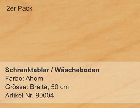 Express Tablar / Wäscheboden 2er Pack
