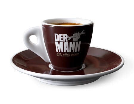 Espressotasse Mann