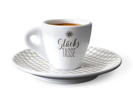 Espressotasse Glück