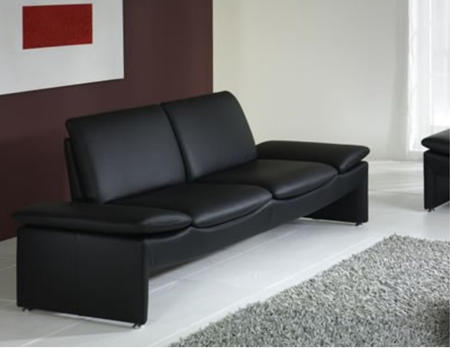 Ledersofa Baccara 3er