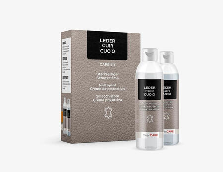 Leder Starkreiniger Pflegeset