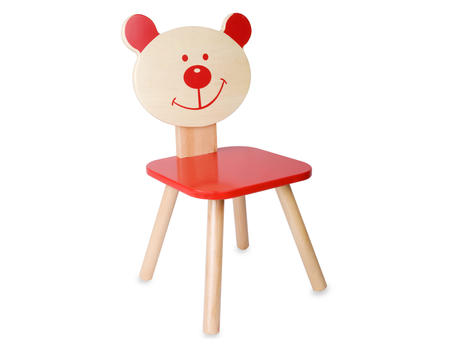 Bisal Stuhl Bär rot