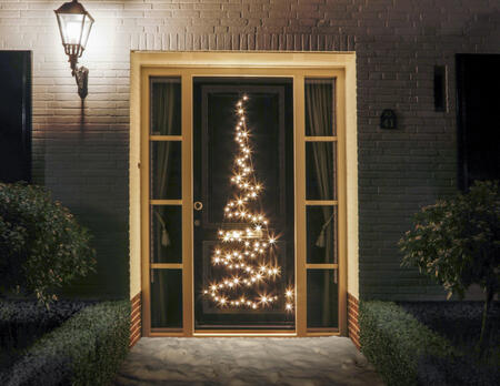 Tür-Weihnachtsbaum LED