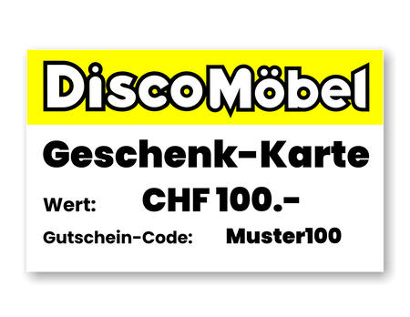 Geschenk-Gutschein CHF 100.-