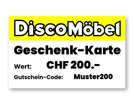 Geschenk-Gutschein CHF 200.-