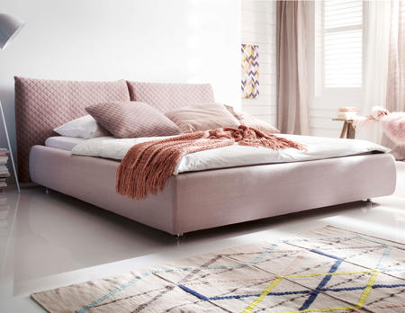 Horus Bettgestell (160cm, Rosa)
