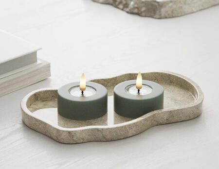 Teelicht Salbei Green