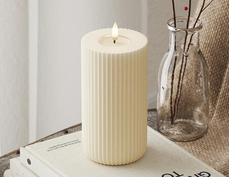 Shape gerillte Kerze