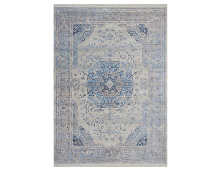 Teppich Vintage blue