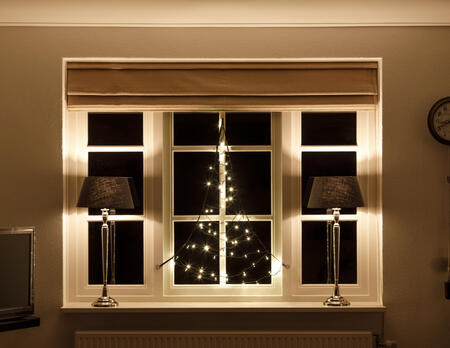 Fenster-Weihnachtsbaum LED