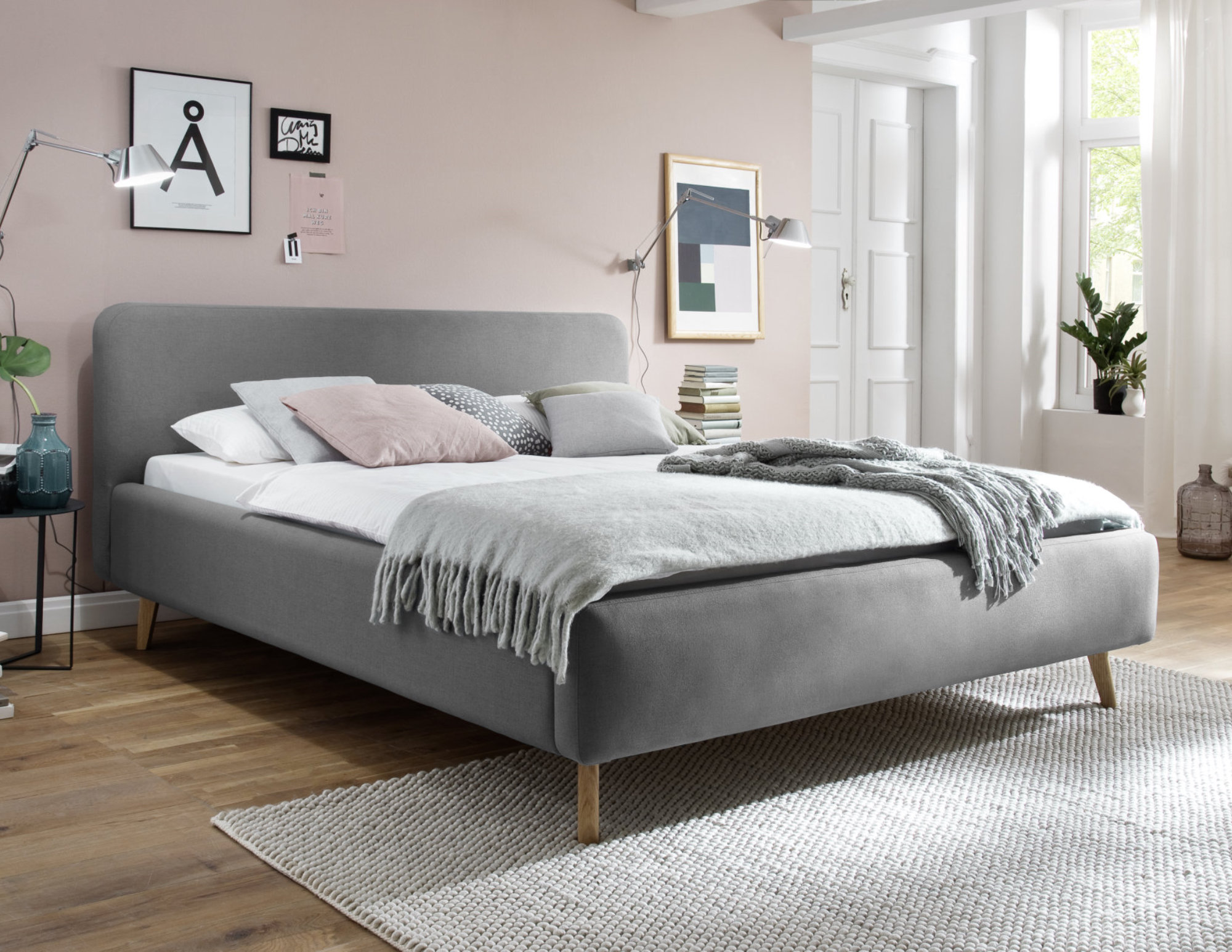 Polster Bett Wand / - Boxspring bett xxl hotel wand ...