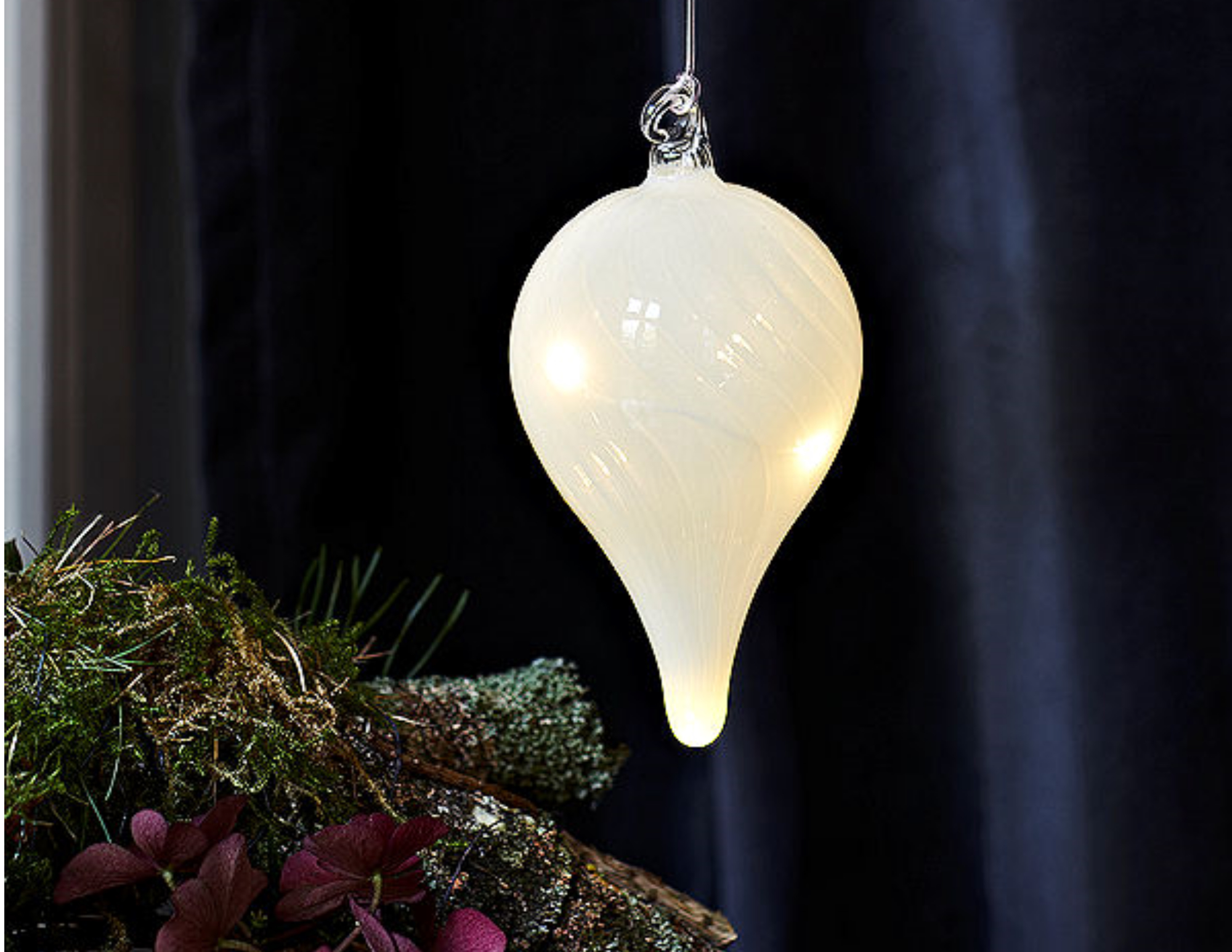 Christmas LED Halskette, Leuchtende Weihnachtskugel Produktbild-Vorschau 8